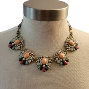 Bella And Jack Statement Necklace Multicolored